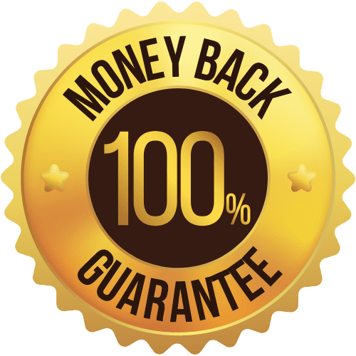 Gluco6 180-Day Money Back Guarantee seal